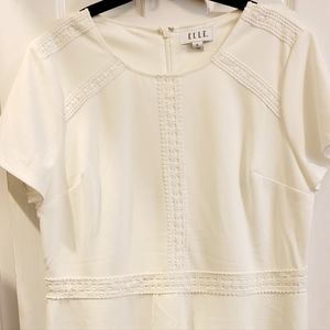 White Elle Dress XL